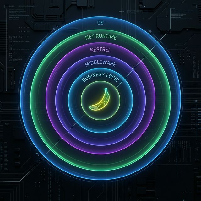 Архітектура цибулі з Nano Banana