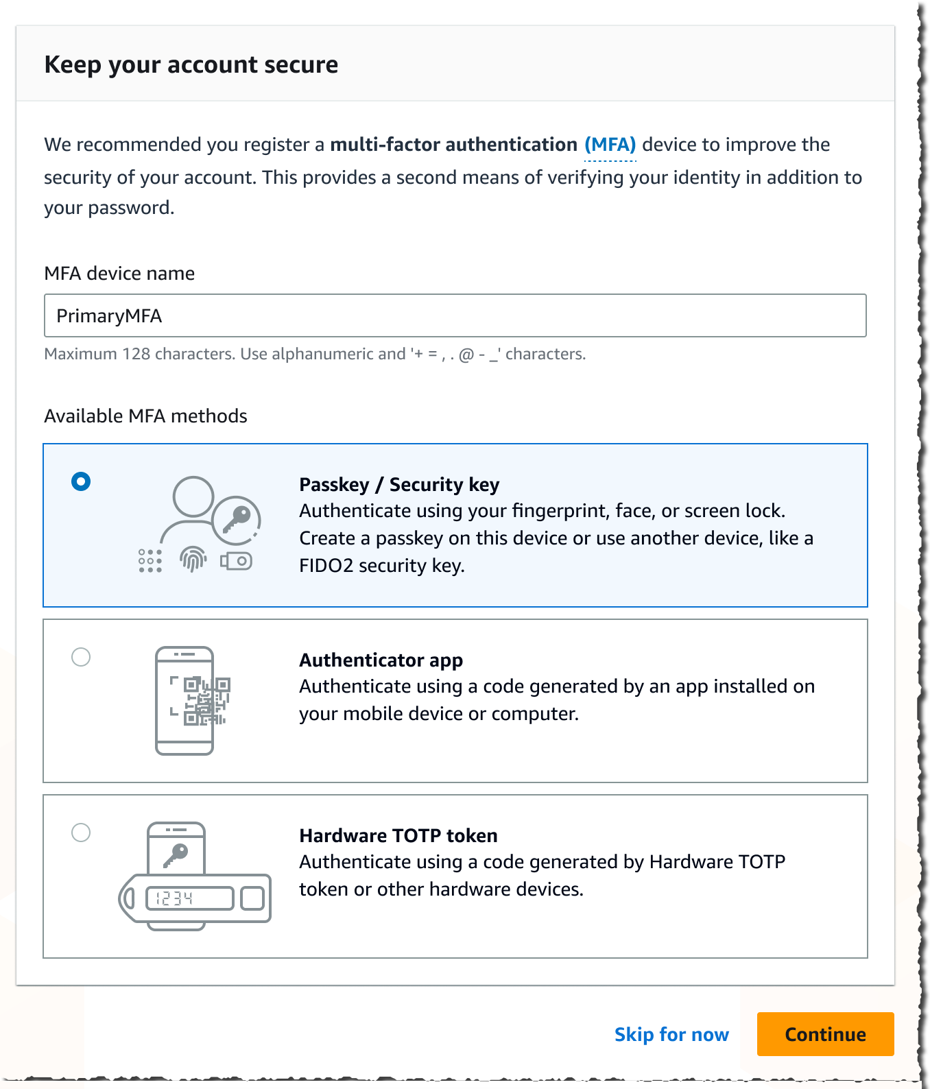AWS Activate program page showing different tiers and benefits for startups