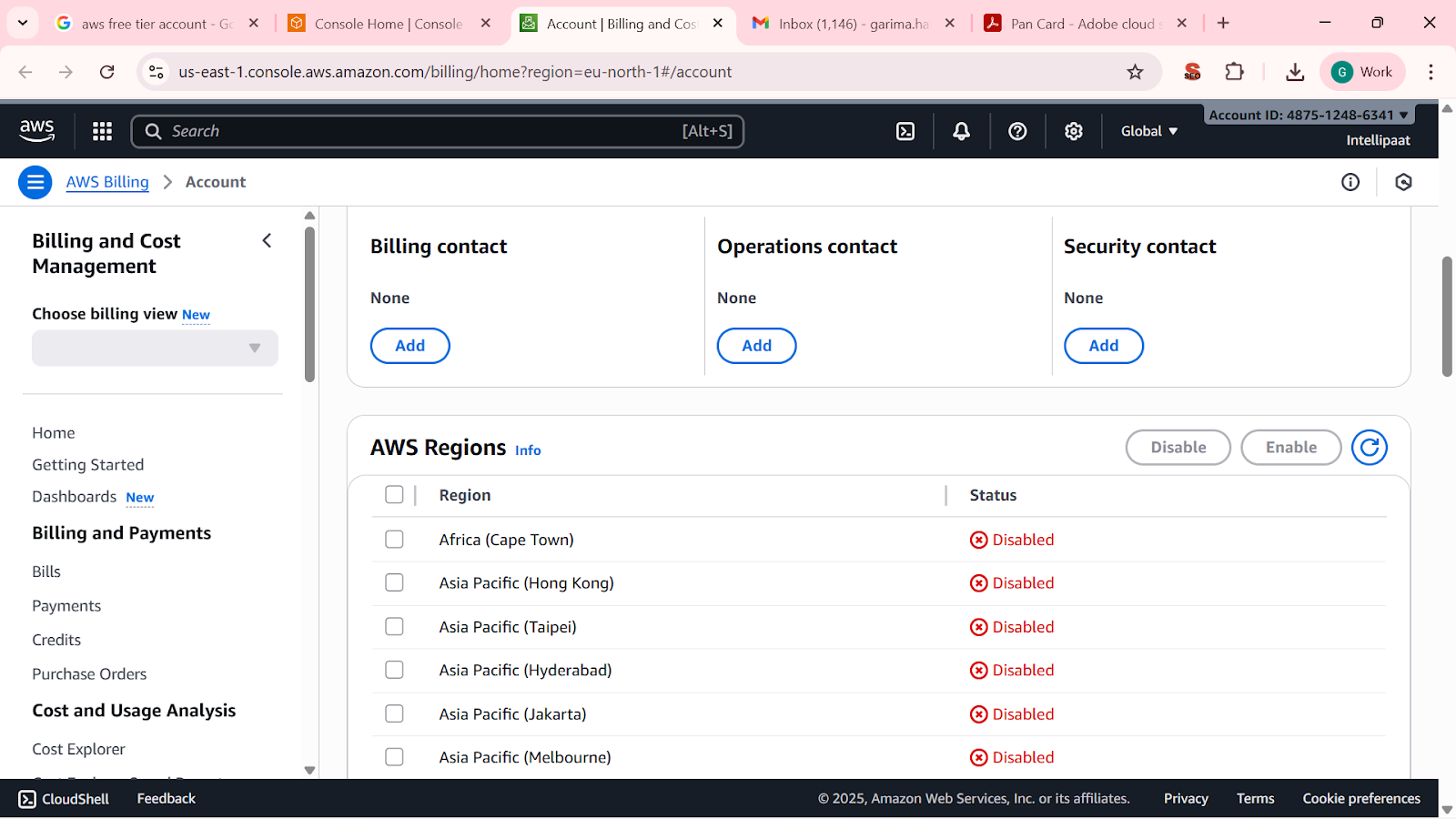 GitHub Student verification page showing email and student ID upload options