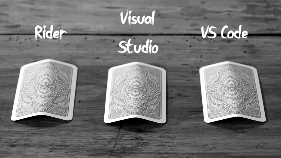 Порівняння IDE для .NET розробки: Visual Studio, JetBrains Rider, VS Code з C# Dev Kit