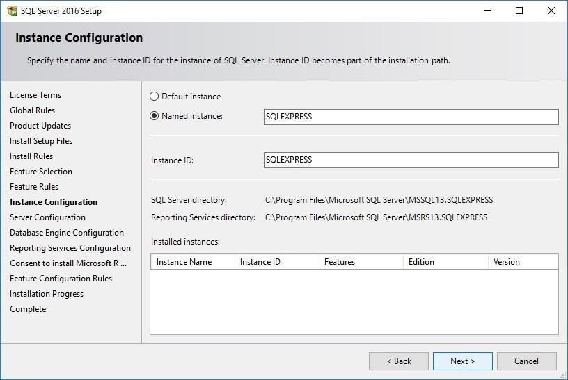 Налаштування екземпляру