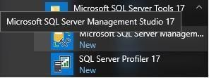 Microsoft SQL Server Management Studio